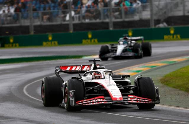 20 Kevin Magnussen DNK, MoneyGram Haas F1 Team , F1 Grand Prix of Australia at Albert Park Circuit on March 31, 2023 in Melbourne, Australia Photo by HOCH ZWEI Melbourne Australia