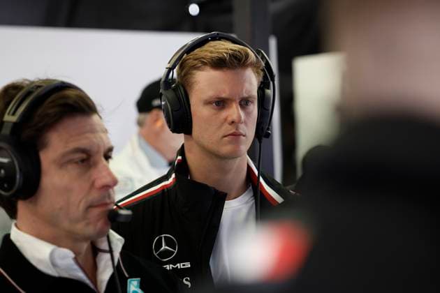 Mick Schumacher DEU, Mercedes AMG Petronas F1 Team , F1 Grand Prix of Australia at Albert Park Circuit on March 31, 2023 in Melbourne, Australia Photo by HOCH ZWEI Melbourne Australia