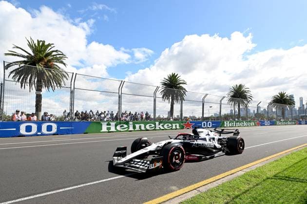F1 Grand Prix of Australia - Practice Nick de Vries of the Netherlands drives the AlphaTauri during Formula 1 practice ahead of the 2023 Formula 1 Australian Grand Prix at Albert Park in Melbourne on the 31st of March, 2023. Melbourne Australia  Copyright: xMorganxHancockx originalFilename:hancock-f1grandp230331_npiYX.jpg
