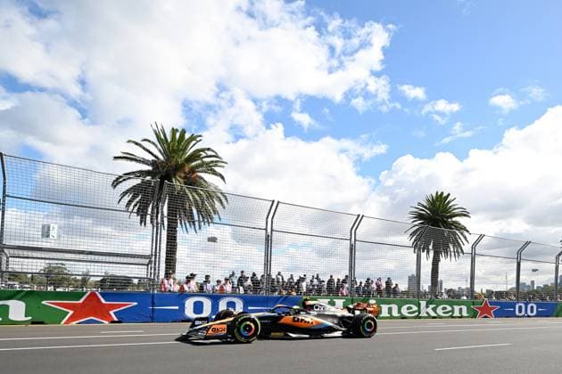 F1 Grand Prix of Australia - Practice Lando Norris of the United Kingdom drives the McLaren during Formula 1 practice ahead of the 2023 Formula 1 Australian Grand Prix at Albert Park in Melbourne on the 31st of March, 2023. Melbourne Australia  Copyright: xMorganxHancockx originalFilename:hancock-f1grandp230331_nprBD.jpg