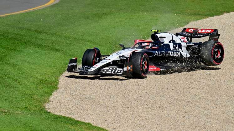 22 Yuki Tsunoda JPN, Scuderia AlphaTauri , F1 Grand Prix of Australia at Albert Park Circuit on March 31, 2023 in Melbourne, Australia Photo by HOCH ZWEI Melbourne Australia
