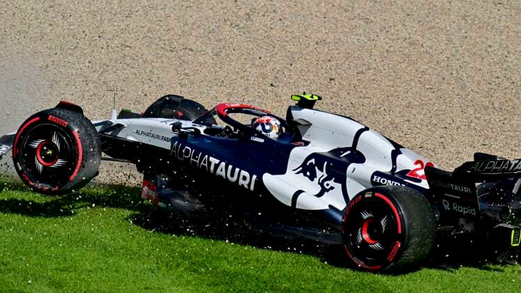 22 Yuki Tsunoda JPN, Scuderia AlphaTauri , F1 Grand Prix of Australia at Albert Park Circuit on March 31, 2023 in Melbourne, Australia Photo by HOCH ZWEI Melbourne Australia