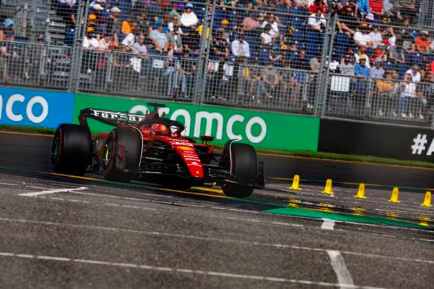 31st March 2023: Melbourne Grand Prix Circuit, Melbourne, Victoria, Australia: Australian Formula 1 Grand Prix: Free Practice: Number 16 Scuderia Ferrari driver Charles Leclerc during free practice 1 at the Australian Formula 1  ActionPlus12492202 StephenxBlackberry
