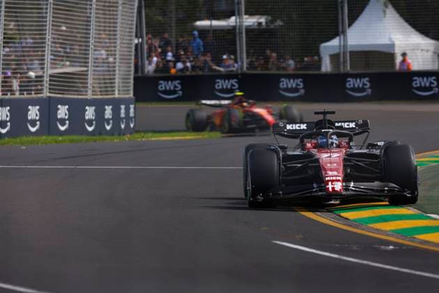 31st March 2023: Melbourne Grand Prix Circuit, Melbourne, Victoria, Australia: Australian Formula 1 Grand Prix: Free Practice: Number 77 Alfa Romeo driver Valtteri Bottas during free practice 1 at the Australian Formula 1  ActionPlus12492178 StephenxBlackberry