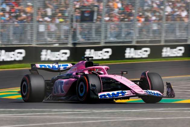 31st March 2023: Melbourne Grand Prix Circuit, Melbourne, Victoria, Australia: Australian Formula 1 Grand Prix: Free Practice: Number 31 Alpine driver Esteban Ocon during free practice 1 at the Australian Formula 1  ActionPlus12492212 StephenxBlackberry