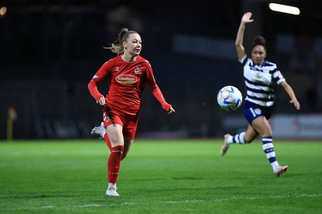 Flyeralarm Womens Bundesliga 2022 2023, 1 FC Cologne MSV Duisburg Weronika Zawistoska FC, 24 Cologne Südstadion North Rhine Westphalia Germany