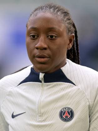 WOLFSBURG - Kadidiatou Diani of Paris Saint Germain women during the UEFA Champions League quarterfinal match for women between VFL Wolfsburg and Paris Saint Germain at VFL Wolfsburg Arena on March 30, 2023 in Wolfsburg, Germany. AP Dutch Height UEFA Women s Champions League-Quarter-Final 2nd Leg 2022 2023 xVIxANPxSportx xGerritxvanxKeulenxIVx 466148888 originalFilename: 466148888.jpg
