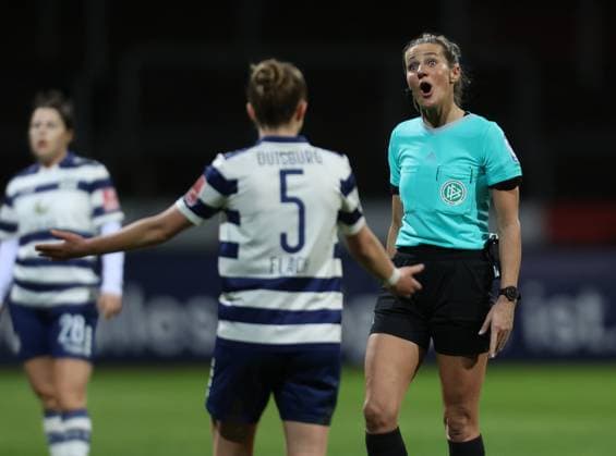 Referee Nadine Westerhoff, 1 FC Cologne MSV Duisburg, Flyeralarm Womens Bundesliga, Matchday 17, Cologne, Germany, 18 03 2023