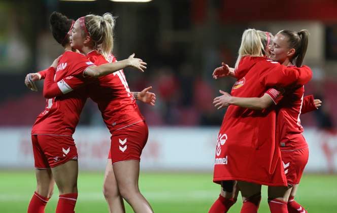 Genessee Puntigam Cologne , Sharon Beck Cologne , Mandy Islacker Cologne , Weronika Zawistowska Cologne , 1 FC Cologne MSV Duisburg, Flyeralarm Frauen Bundesliga, 17 Spieltag, Cologne, Germany, 18 03 2023