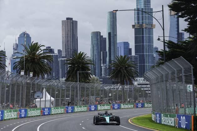 18 STROLL Lance (can), Aston Martin F1 Team AMR23, action during the 2nd round of the 2023 FIA Formula 3 Championship from March 31 to April 2, 2023 on the Albert Park Circuit, in Melbourne, Australia - AUTO - FORMULA 3 2023 - MELBOURNE DPPI Panoramic  03323005__R3_9980