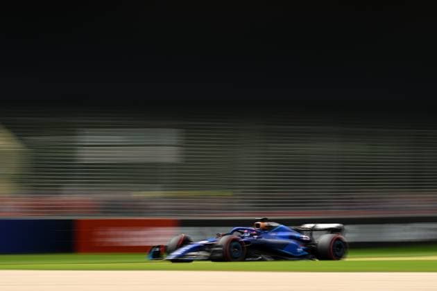 AUSTRALIAN F1 GRAND PRIX, Alex Albon of Williams during Free Practice Three at the 2023 Australian Grand Prix at the Albert Park Circuit in Melbourne, Saturday, April 1, 2023. ( NO ARCHIVING, EDITORIAL USE ONLY, NO USE IN BOOKS WITHOUT CONSENT MELBOURNE VICTORIA AUSTRALIA  Copyright: xJAMESxROSSx 20230401001781534605