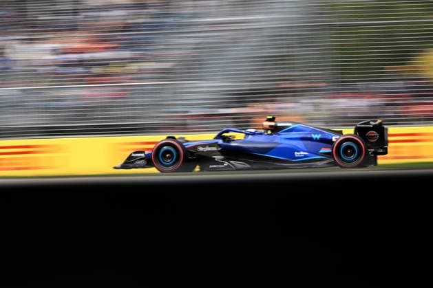 AUSTRALIAN F1 GRAND PRIX, Logan Sargeant of Williams during Free Practice Three during the Formula 1 Australian Grand Prix at the Albert Park Circuit in Melbourne, Saturday, April 1, 2023. ( NO ARCHIVING, EDITORIAL USE ONLY, NO USE IN BOOKS WITHOUT CONSENT MELBOURNE VIC AUSTRALIA  Copyright: xJOELxCARRETTx 20230401001781541880
