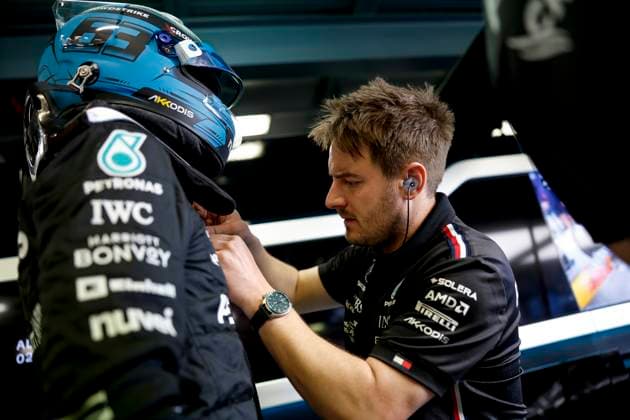 63 George Russell GBR, Mercedes AMG Petronas F1 Team , F1 Grand Prix of Australia at Albert Park Circuit on April 1, 2023 in Melbourne, Australia Photo by HOCH ZWEI Melbourne Australia