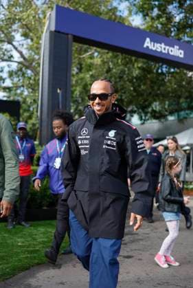 44 Lewis Hamilton GBR, Mercedes AMG Petronas F1 Team , F1 Grand Prix of Australia at Albert Park Circuit on April 1, 2023 in Melbourne, Australia Photo by HOCH ZWEI Melbourne Australia