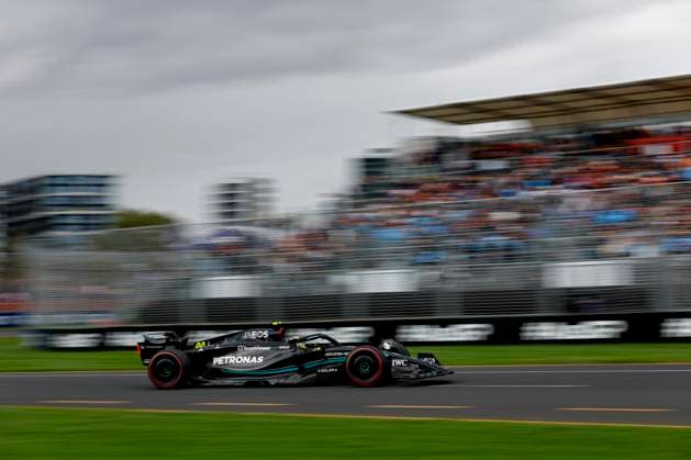 44 Lewis Hamilton GBR, Mercedes AMG Petronas F1 Team , F1 Grand Prix of Australia at Albert Park Circuit on April 1, 2023 in Melbourne, Australia Photo by HOCH ZWEI Melbourne Australia