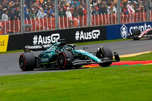 18 Lance Stroll CAN, Aston Martin Aramco Cognizant F1 Team , F1 Grand Prix of Australia at Albert Park Circuit on April 1, 2023 in Melbourne, Australia Photo by HOCH ZWEI Melbourne Australia