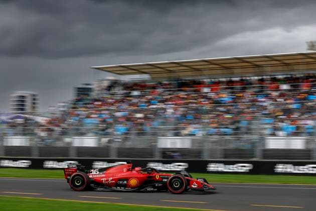 16 Charles Leclerc MCO, Scuderia Ferrari , F1 Grand Prix of Australia at Albert Park Circuit on April 1, 2023 in Melbourne, Australia Photo by HOCH ZWEI Melbourne Australia