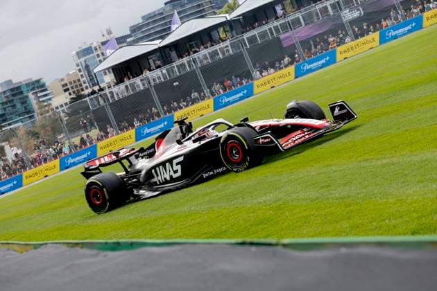 20 Kevin Magnussen DNK, MoneyGram Haas F1 Team , F1 Grand Prix of Australia at Albert Park Circuit on April 1, 2023 in Melbourne, Australia Photo by HOCH ZWEI Melbourne Australia