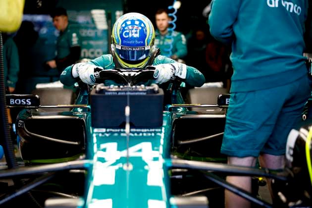 14 Fernando Alonso ESP, Aston Martin Aramco Cognizant F1 Team , F1 Grand Prix of Australia at Albert Park Circuit on April 1, 2023 in Melbourne, Australia Photo by HOCH ZWEI Melbourne Australia
