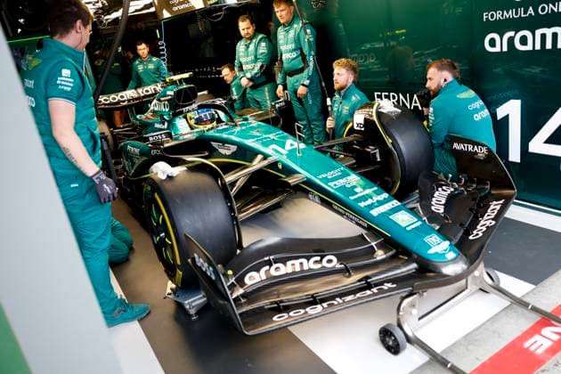 14 Fernando Alonso ESP, Aston Martin Aramco Cognizant F1 Team , F1 Grand Prix of Australia at Albert Park Circuit on April 1, 2023 in Melbourne, Australia Photo by HOCH ZWEI Melbourne Australia