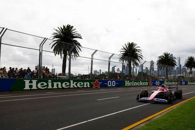 1st April 2023: Melbourne Grand Prix Circuit, Melbourne, Victoria, Australia: Australian Formula 1 Grand Prix: Qualifying: Number 10 Alpine driver Pierre Gasly during free practice 3 at the Australian Formula 1  ActionPlus12492443 StephenxBlackberry