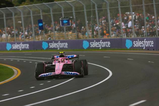 1st April 2023: Melbourne Grand Prix Circuit, Melbourne, Victoria, Australia: Australian Formula 1 Grand Prix: Qualifying: Number 10 Alpine driver Pierre Gasly during free practice 3 at the Australian Formula 1  ActionPlus12492448 StephenxBlackberry