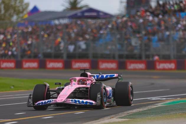 1st April 2023: Melbourne Grand Prix Circuit, Melbourne, Victoria, Australia: Australian Formula 1 Grand Prix: Qualifying: Number 31 Alpine driver Esteban Ocon during free practice 3 at the Australian Formula 1  ActionPlus12492422 StephenxBlackberry