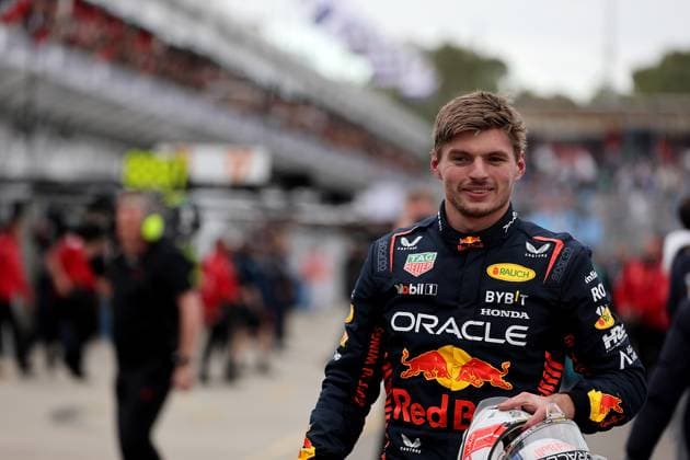 01 04 2023, Albert Park, Melbourne, FORMULA 1 ROLEX AUSTRALIAN GRAND PRIX 2023 , in picture pole position for Max Verstappen NLD , Oracle Red Bull Racing Melbourne Albert Park Victoria Australia  eu-images-506