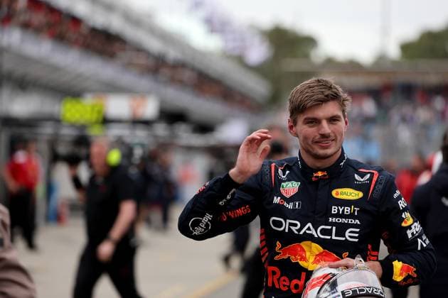 FORMULA 1 ROLEX AUSTRALIAN GRAND PRIX 2023 01 04 2023, Albert Park, Melbourne, FORMULA 1 ROLEX AUSTRALIAN GRAND PRIX 2023 , in picture pole position for Max Verstappen NLD , Oracle Red Bull Racing nordphotoxGmbHx xBratic nph00250