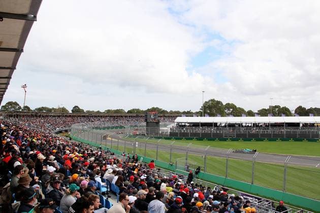 FORMULA 1 ROLEX AUSTRALIAN GRAND PRIX 2023 01 04 2023, Albert Park, Melbourne, FORMULA 1 ROLEX AUSTRALIAN GRAND PRIX 2023 , in picture Full grandstands in Melbourne nordphotoxGmbHx xBratic nph00250