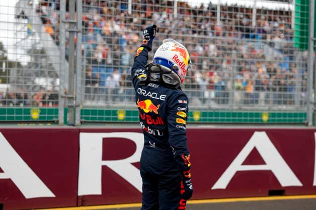 1 Max Verstappen NLD, Oracle Red Bull Racing , F1 Grand Prix of Australia at Albert Park Circuit on April 1, 2023 in Melbourne, Australia Photo by HOCH ZWEI Melbourne Australia