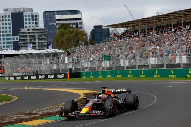 1 Max Verstappen NLD, Oracle Red Bull Racing , F1 Grand Prix of Australia at Albert Park Circuit on April 1, 2023 in Melbourne, Australia Photo by HOCH ZWEI Melbourne Australia
