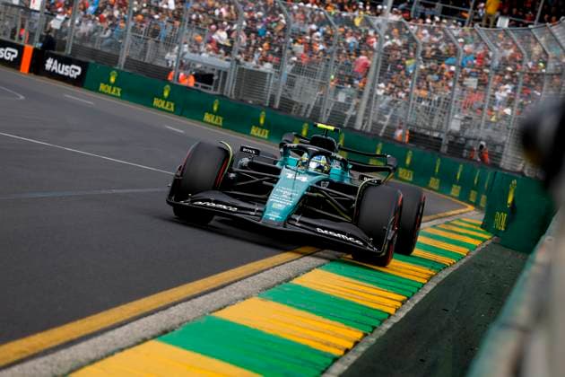 14 Fernando Alonso ESP, Aston Martin Aramco Cognizant F1 Team , F1 Grand Prix of Australia at Albert Park Circuit on April 1, 2023 in Melbourne, Australia Photo by HOCH ZWEI Melbourne Australia