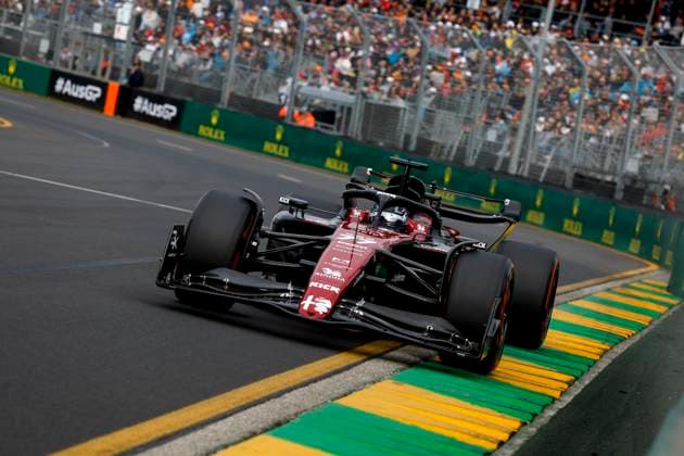 77 Valtteri Bottas FIN, Alfa Romeo F1 Team Stake , F1 Grand Prix of Australia at Albert Park Circuit on April 1, 2023 in Melbourne, Australia Photo by HOCH ZWEI Melbourne Australia
