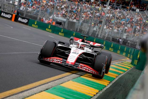 20 Kevin Magnussen DNK, MoneyGram Haas F1 Team , F1 Grand Prix of Australia at Albert Park Circuit on April 1, 2023 in Melbourne, Australia Photo by HOCH ZWEI Melbourne Australia