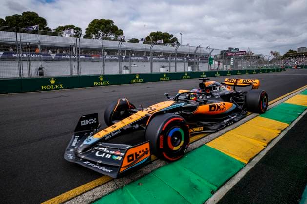 81 Oscar Piastri AUS, McLaren F1 Team , F1 Grand Prix of Australia at Albert Park Circuit on April 1, 2023 in Melbourne, Australia Photo by HOCH ZWEI Melbourne Australia