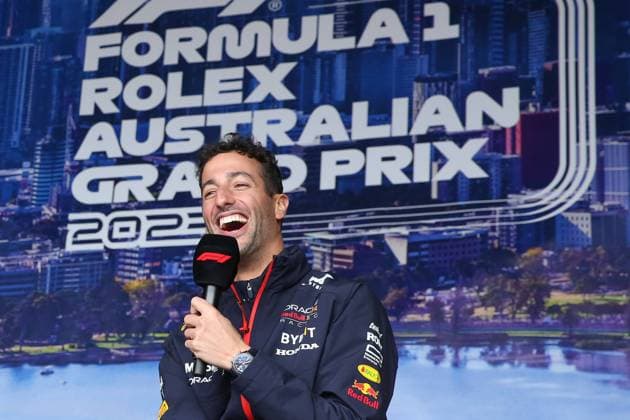 April 1, 2023: DANIEL RICCIARDO at the Australian Formula One Grand Prix on April 01, 2023 in Melbourne, Australia - ZUMAa155 20230401_zaa_a155_045 Copyright: xChristopherxKhouryx
