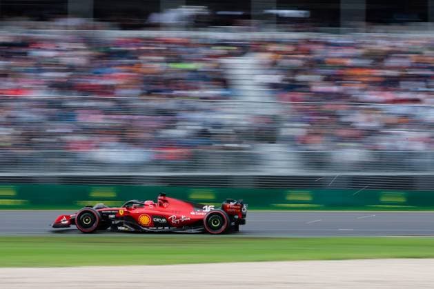 MELBOURNE, AUSTRALIA - APRIL 01: Charles Leclerc (16) driving for Scuderia Ferrari during Formula 1 Qualifying at The Australian Formula One Grand Prix on April 01, 2023, at The Melbourne Grand Prix Circuit in Albert Park, Australia. (Photo by Dave Hewison Speed Media Icon Sportswire) AUTO: APR 01 F1 - Australian Grand Prix Icon2304015124