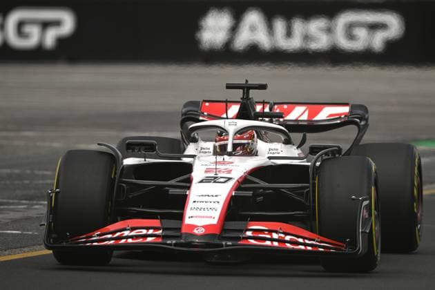 F1 Grand Prix of Australia -- Qualifying Kevin Magnussen of Denmark drives the Haas during the Formula 1 practice ahead of the 2023 Formula 1 Australian Grand Prix at Albert Park in Melbourne on the 1st of April, 2023. Melbourne Australia  Copyright: xMorganxHancockx originalFilename:hancock-f1grandp230401_npT9w.jpg