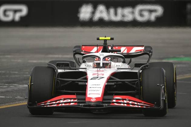 F1 Grand Prix of Australia -- Qualifying Nico Hulkenberg of Germany drives the Haas during the Formula 1 practice ahead of the 2023 Formula 1 Australian Grand Prix at Albert Park in Melbourne on the 1st of April, 2023. Melbourne Australia  Copyright: xMorganxHancockx originalFilename:hancock-f1grandp230401_npwPD.jpg