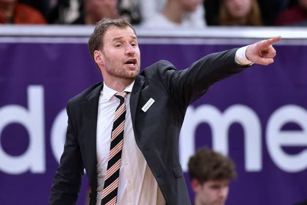 Anton Gavel (Trainer, Headcoach Ratiopharm Ulm) , BG Goettingen - Ratiopharm Ulm, Basketball, Bundesliga, BBL, 01.04.2023, BG Goettingen - Ratiopharm Ulm, Basketball, Bundesliga, GER, BBL, 01.04.2023 Goettingen Copyright: xEibner-Pressefotox-xRolandxSippelx EP_RSL