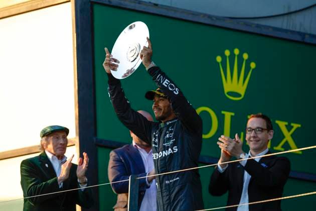 44 Lewis Hamilton (GBR, Mercedes-AMG Petronas F1 Team), F1 Grand Prix of Australia at Albert Park Circuit on April 2, 2023 in Melbourne, Australia. (Photo by HOCH ZWEI) Melbourne Australia