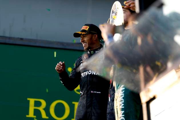 44 Lewis Hamilton (GBR, Mercedes-AMG Petronas F1 Team), F1 Grand Prix of Australia at Albert Park Circuit on April 2, 2023 in Melbourne, Australia. (Photo by HOCH ZWEI) Melbourne Australia