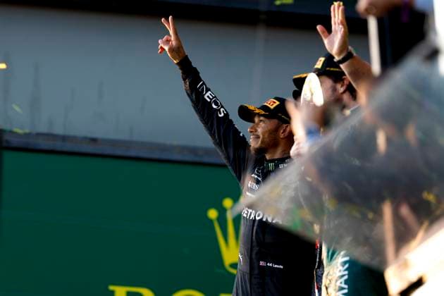 44 Lewis Hamilton (GBR, Mercedes-AMG Petronas F1 Team), F1 Grand Prix of Australia at Albert Park Circuit on April 2, 2023 in Melbourne, Australia. (Photo by HOCH ZWEI) Melbourne Australia