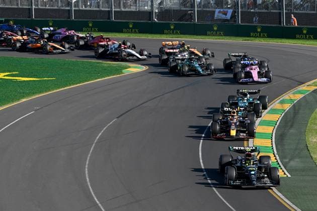 F1 Grand Prix of Australia Lewis Hamilton of the United Kingdom drives the Mercedes during the 2023 Formula 1 Australian Grand Prix at Albert Park in Melbourne on the 2nd of April, 2023. Melbourne Australia  Copyright: xMorganxHancockx originalFilename:hancock-f1grandp230402_np5mK.jpg