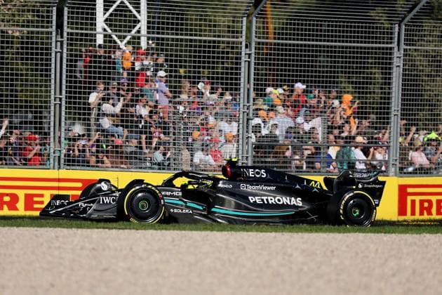 FORMULA 1 ROLEX AUSTRALIAN GRAND PRIX 2023 02.04.2023, Albert-Park, Melbourne, FORMULA 1 ROLEX AUSTRALIAN GRAND PRIX 2023 Lewis Hamilton (GBR), Mercedes-AMG Petronas Formula One Team nordphotoxGmbHx xBratic nph00250
