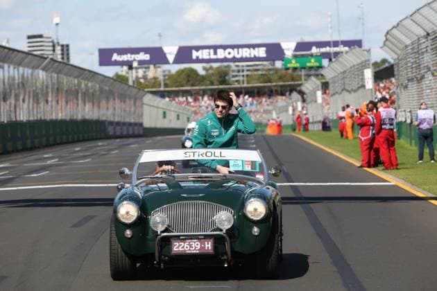 April 2, 2023: LANCE STROLL during the Driver Parade at the 2023 Formula One Australian Grand Prix at the Albert Park Circuit in Melbourne on April 02, 2023 in Melbourne, Australia - ZUMAa155 20230402_zaa_a155_126 Copyright: xChristopherxKhouryx