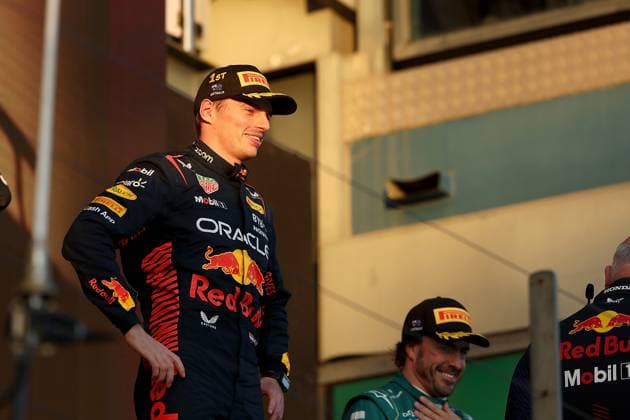 FORMULA 1 ROLEX AUSTRALIAN GRAND PRIX 2023 02.04.2023, Albert-Park, Melbourne, FORMULA 1 ROLEX AUSTRALIAN GRAND PRIX 2023 Sieger Max Verstappen (NLD), Oracle Red Bull Racing nordphotoxGmbHx xBratic nph00250
