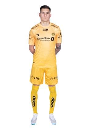 Eliteserien 2023 Player portrait Bodo Glimt Bodo 20230403 Portrait of Bodo Glimts Nino Zugelj, photographed at Aspmyra stadium Photo Jan Kare Ness NTB Bodo Norge EDITORIAL USE ONLY RESTRICTED USE FOR BETTING COMPANIES  Copyright: xJanxKarexNessx xNTBx