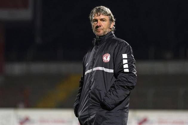 <p>Trainer Markus von Ahlen RWO - Fortuna Köln I Ort: Oberhausen, Stadion Niederrhein Datum: 05.04.2023 Deutschland NRW Oberhausen Copyright: MichaxKorb